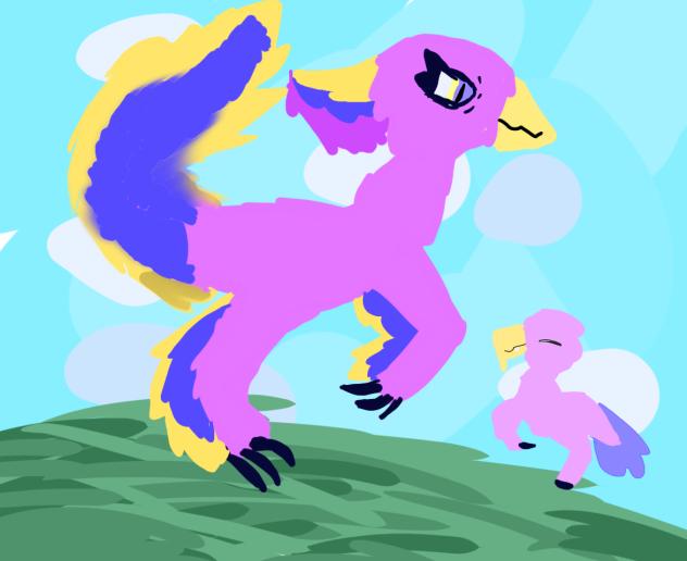 ★Luna the Microraptor!!!★