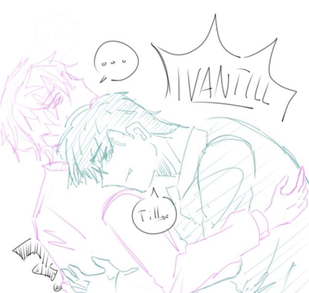 Huggin ivantill doodles