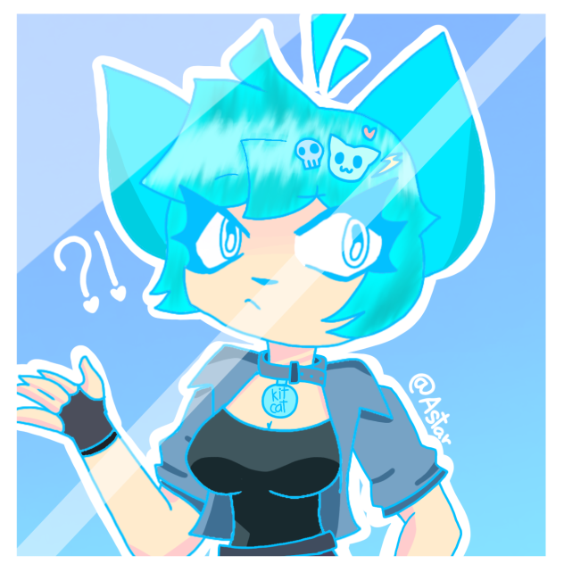 Dripin' human Kitcat