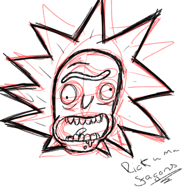 Rick a la façons Lj - ibisPaint