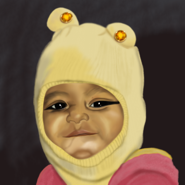 baby portrait - ibisPaint