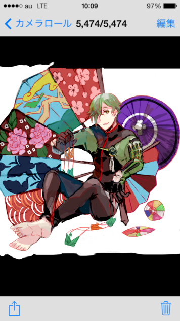 鶯丸 キタキタ記念