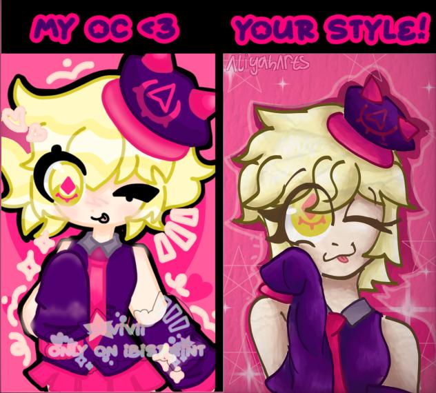 Collab with vivii(⁠◡⁠ ⁠ω⁠ ⁠◡⁠)