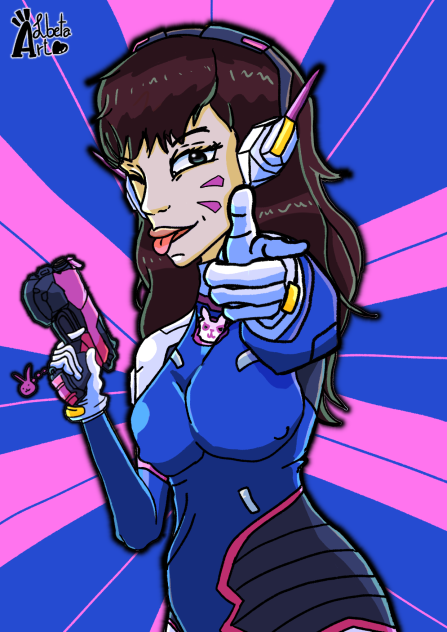 D.Va of Overwatch