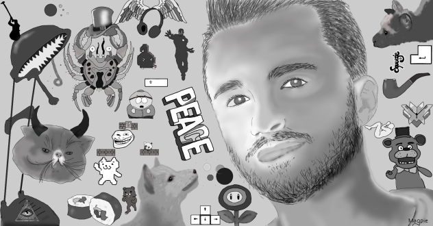 Fan art Squeezie