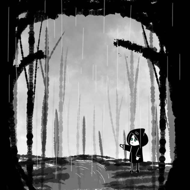 Coco bean is the rain