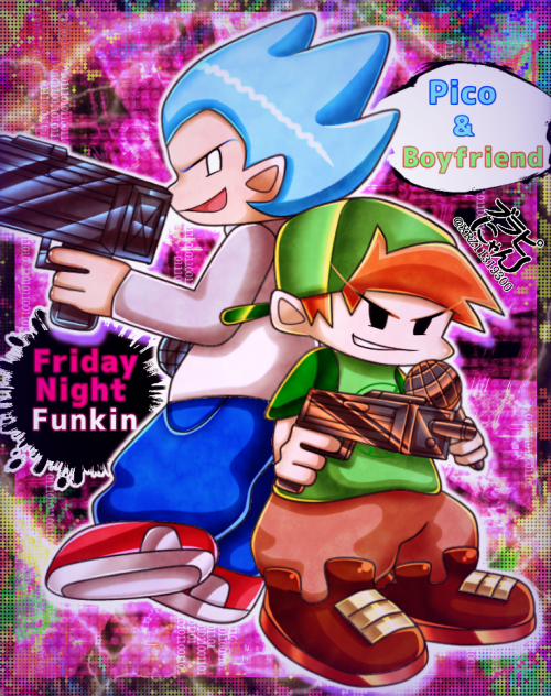 【FridayNightFunkin】カラーチェンジ【FNF】