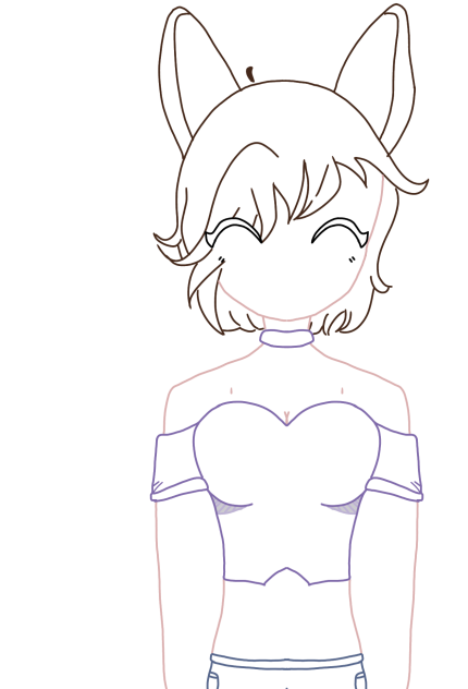 Drawing GachaClub Characters 1 - Outline