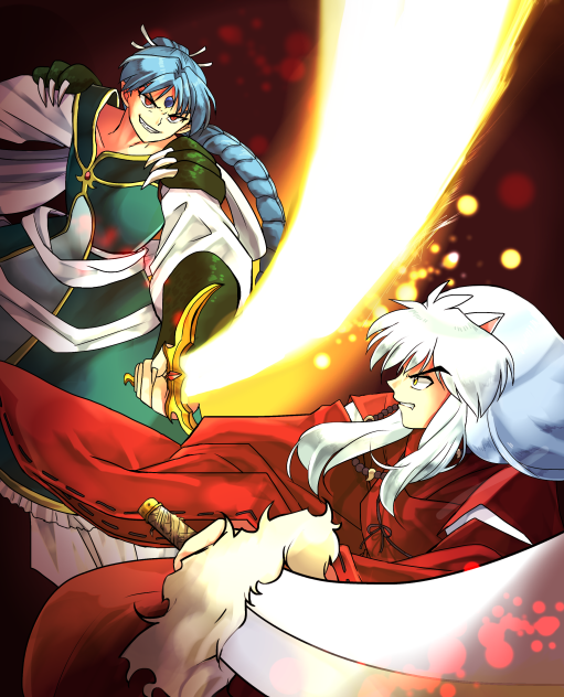 犬夜叉VS龍羅
