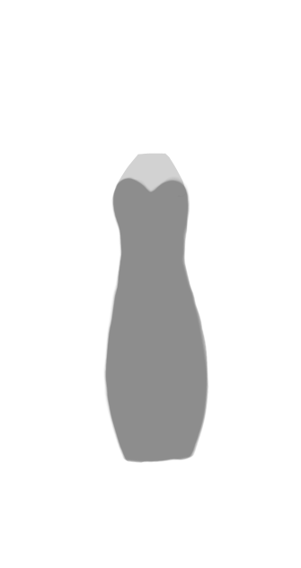 my short gray dress design