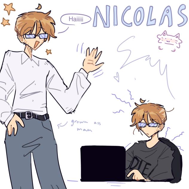 Nicolas!!! I want him DEAD