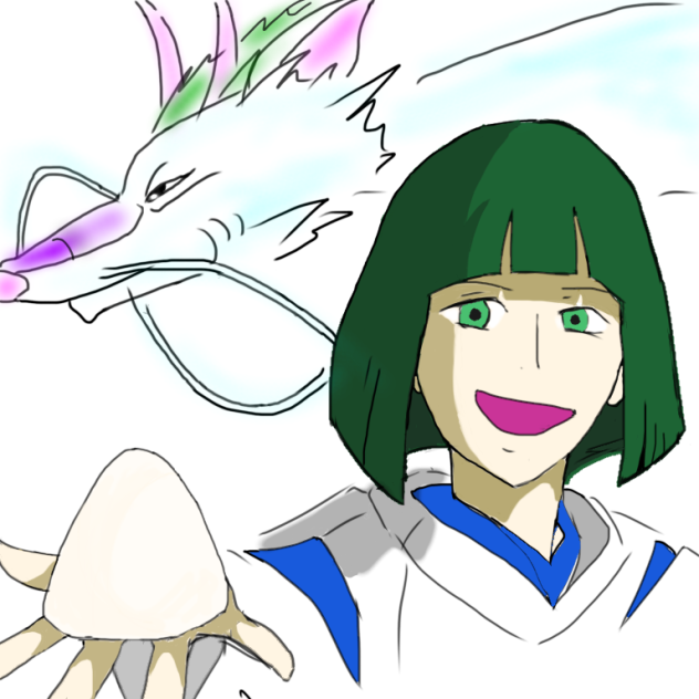 ニギハヤミコハクヌシ Ibispaint