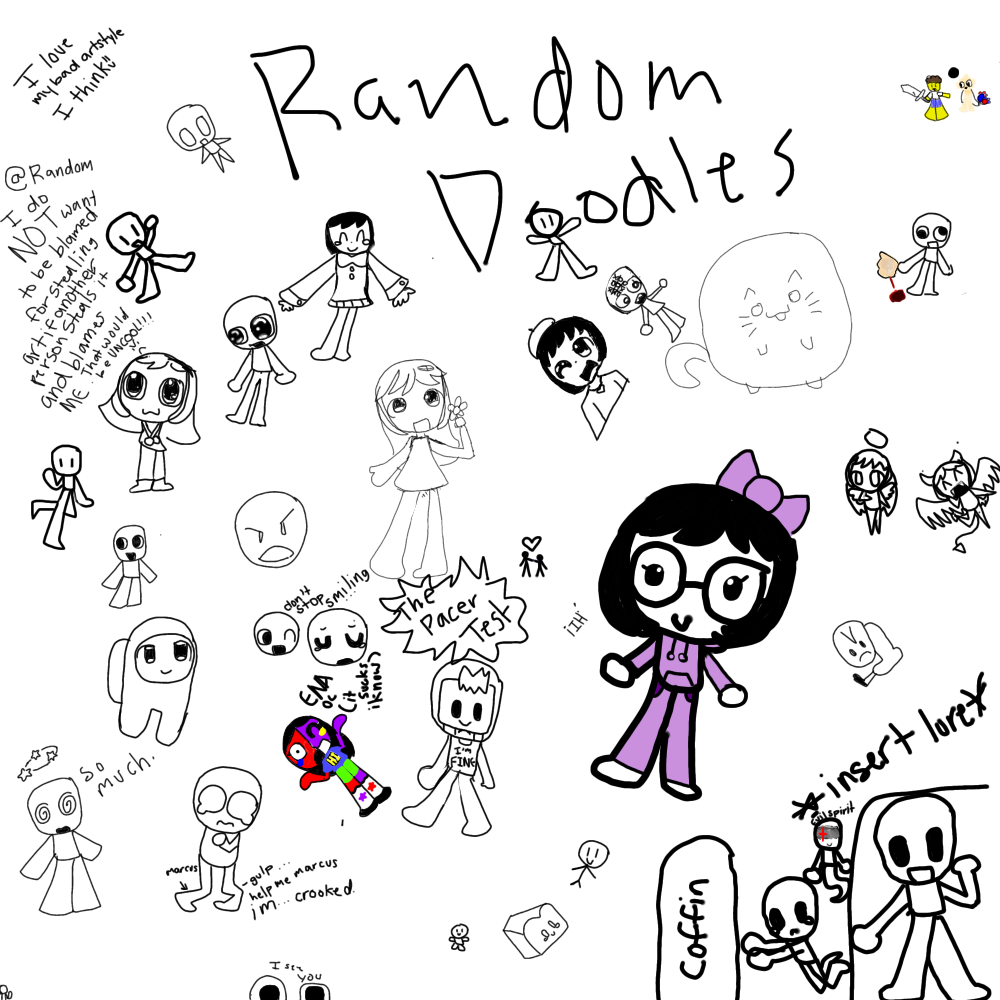 Just some doodles and posting them - ibisPaint