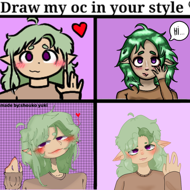 Draw my oc challenge✨