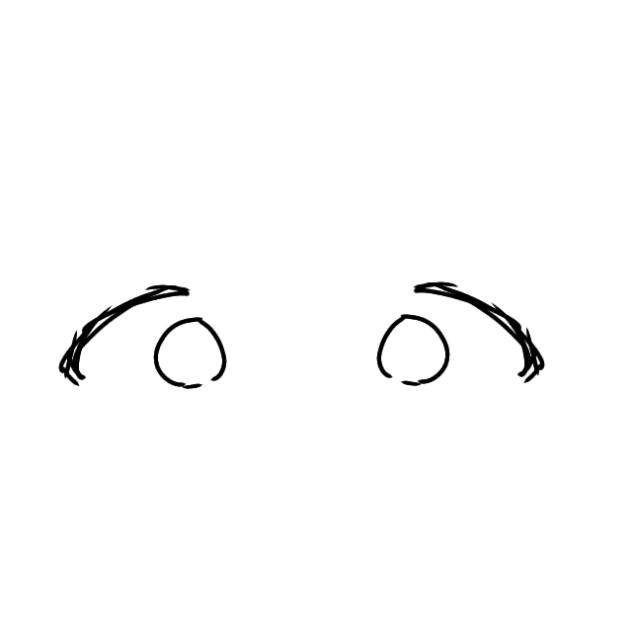 まばたきするだけ