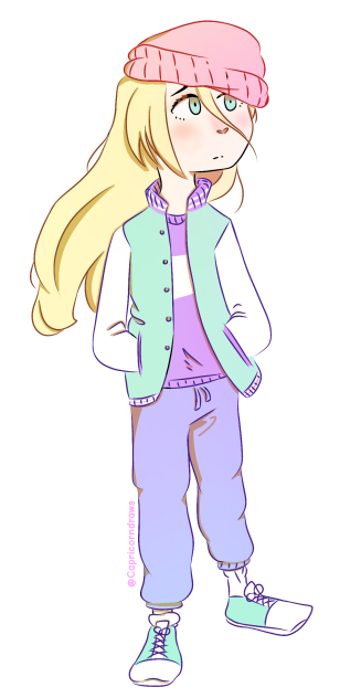 Pastel Girl Redraw