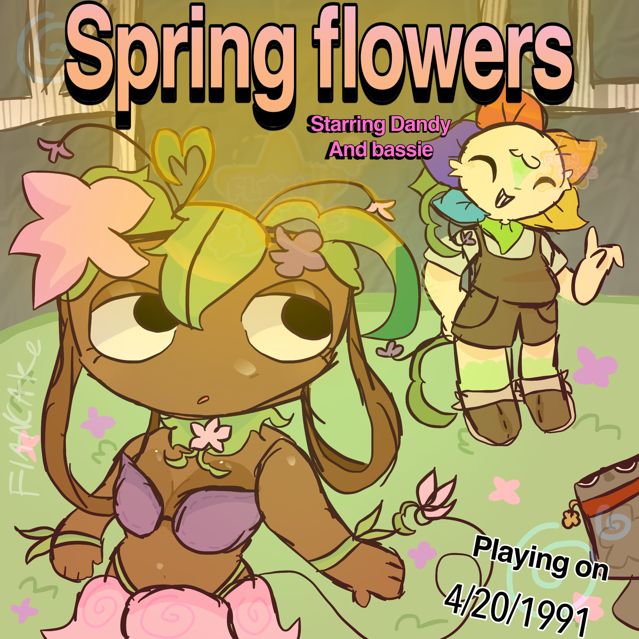 Spring flowers - ibisPaint