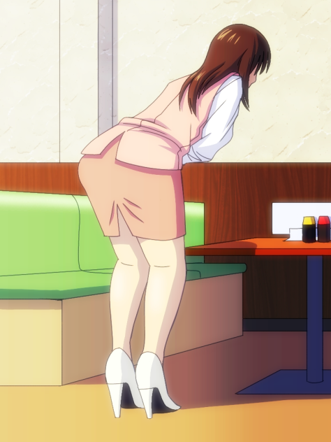 美脚のOL
