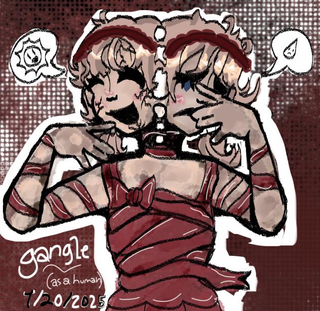 Gangle as a human!