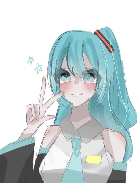 落書きミク