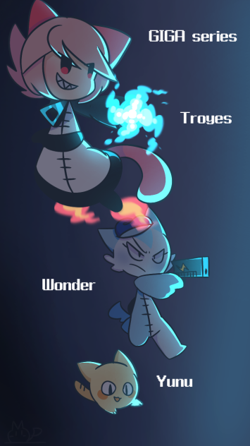 ギガシリーズ(過去絵)