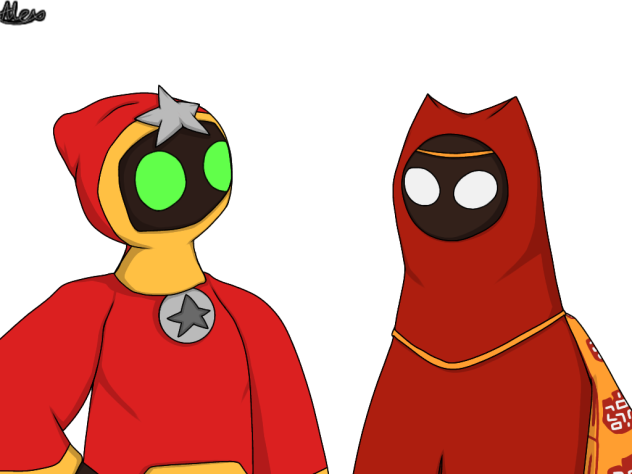 Summoners Greed and Journey fanart