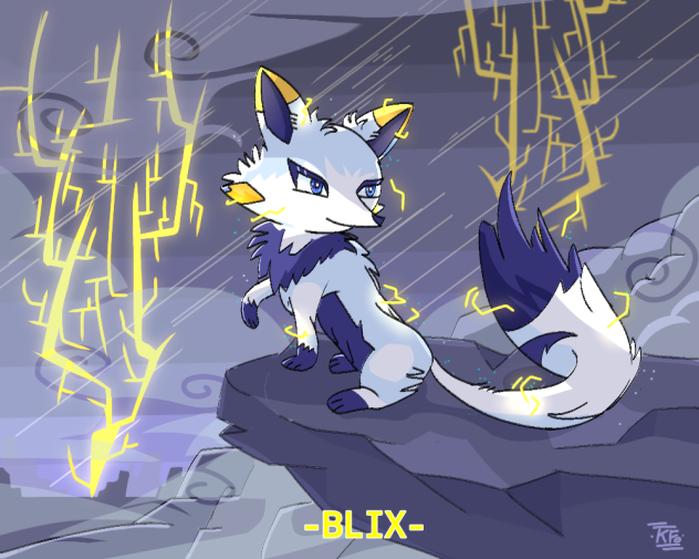 Blix [EvoCreo Fan-Art]