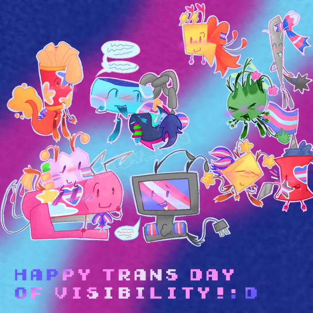 Happy Trans Day Of Visibility!! XD