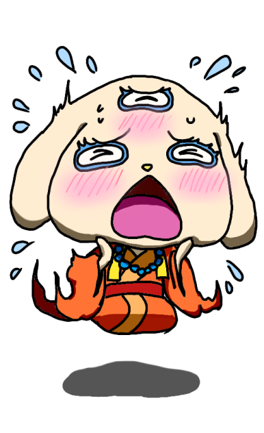 恥ずかしがるさとりちゃん