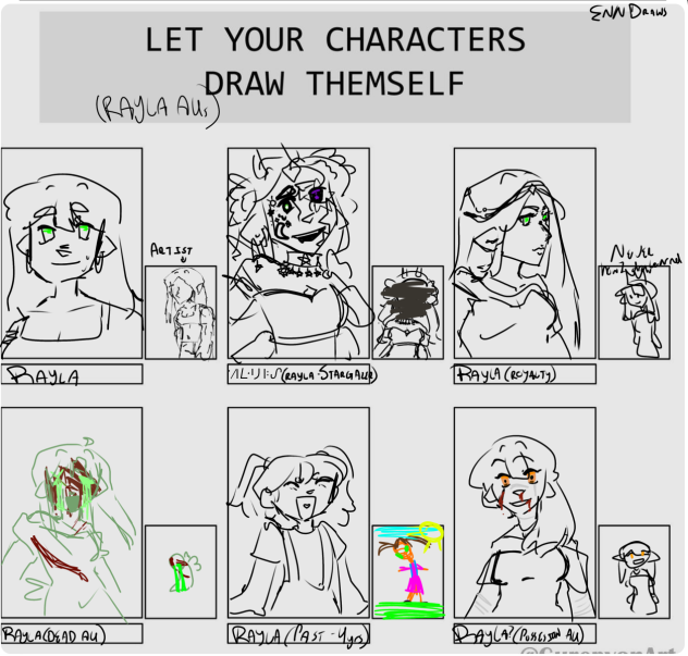 6 rayla AUs