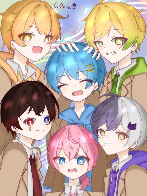 線画塗らせてもらいました 〜！