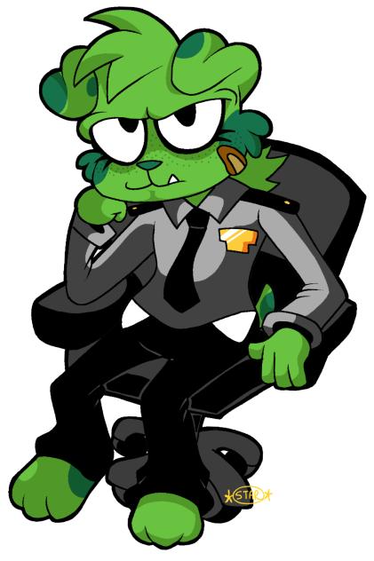 Fickbears Green Puppy(Hard mode)