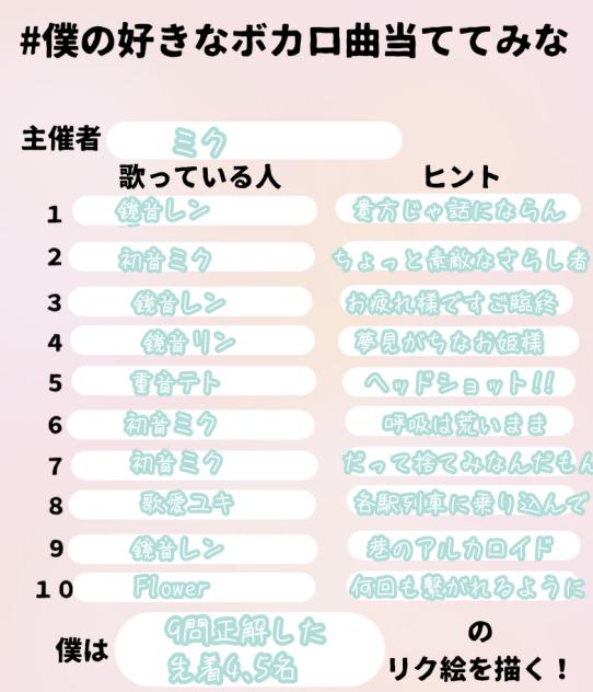 めっちゃ簡単だから当ててみて〜！