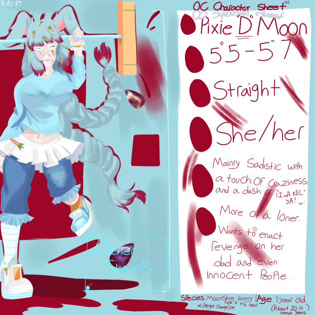 ℘ꪱׁׅ᥊ׁׅꪱׁׅꫀׁׅܻ ~ (Character sheet)