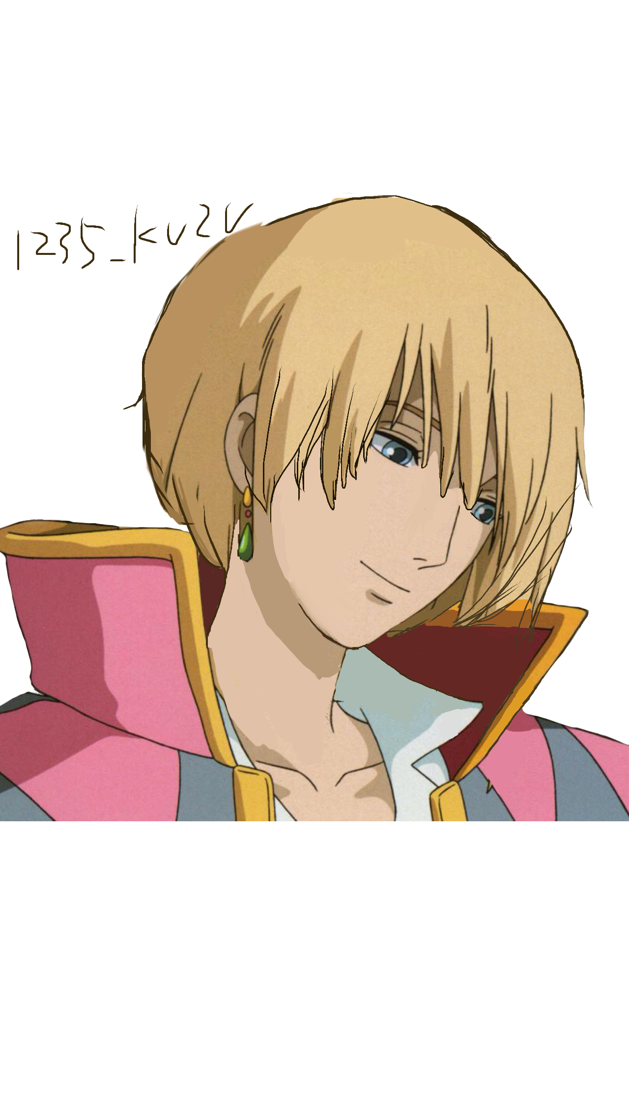 ハウルを短髪にするやつ Ibispaint