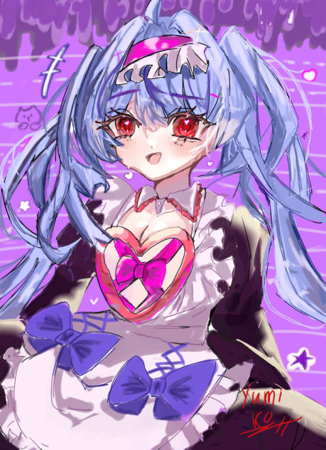オリキャライラストー似合ってる？