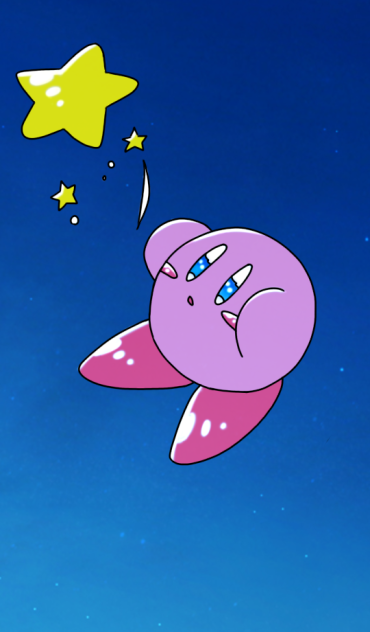 夜空と星のカービィ