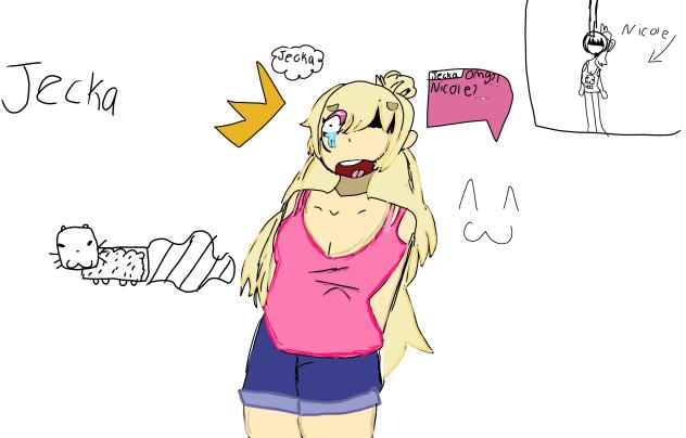POV;what if jecka found Nicole b0dy