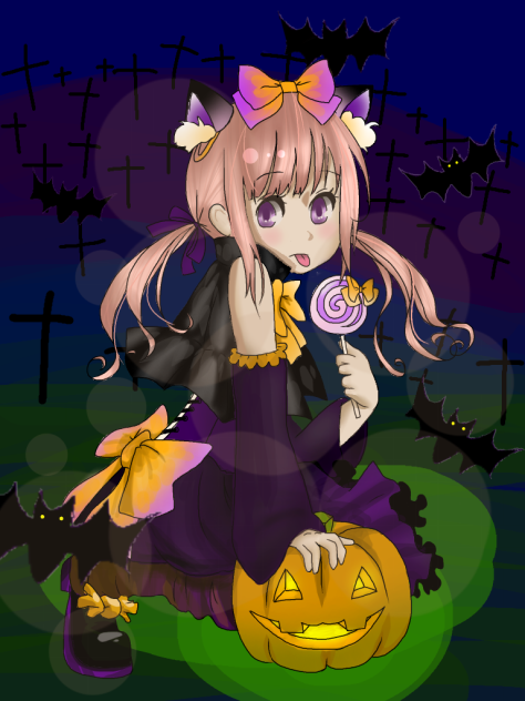 変身しちゃお、ハロウィーン♪