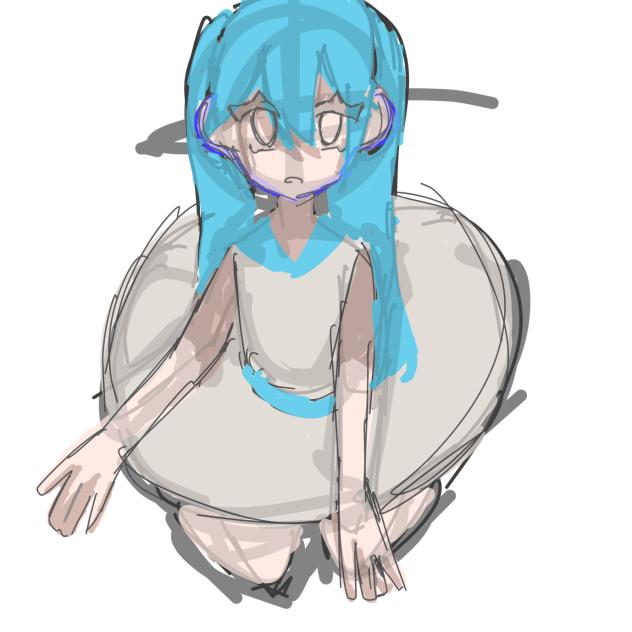 ネルに捨てられたミクちゃん