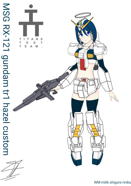 ms girl tr-1 gundam hazel