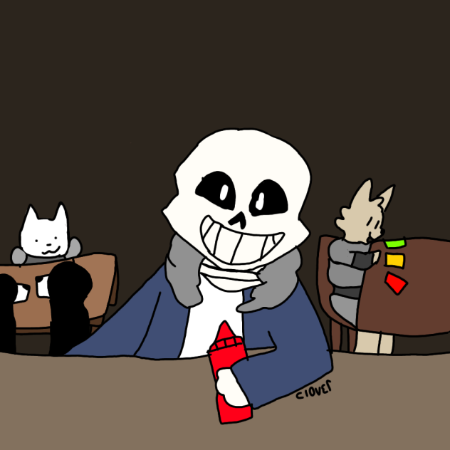 I'm going to grillbys