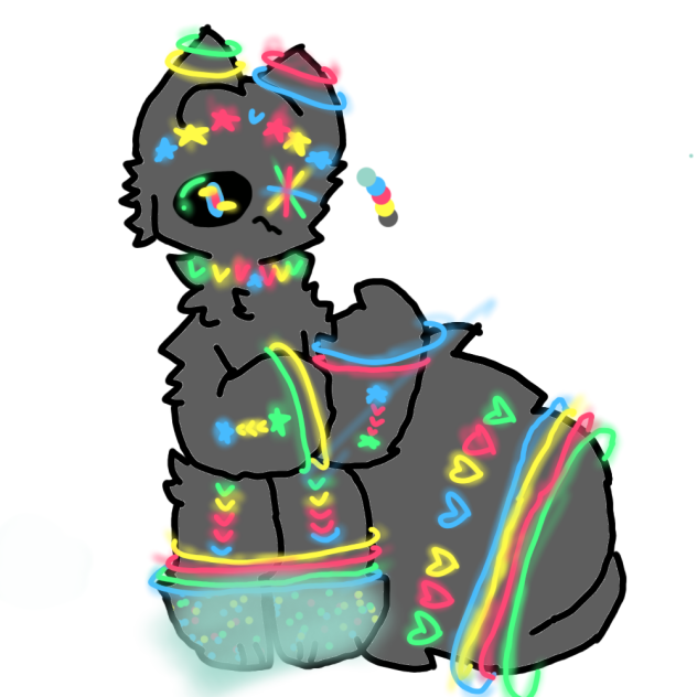 Helo still the dark furry