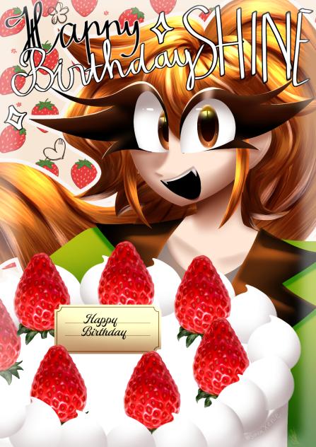 HAPPY BIRTHDAY SHINE