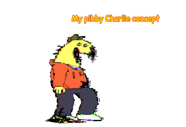 Fnf pibby Charlie concept art