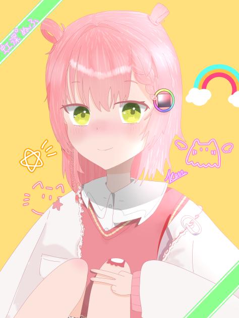 虹深°ぬふ
