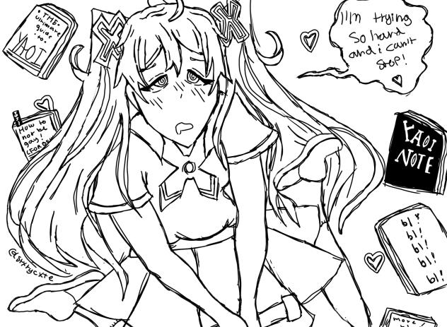 rotten girl miku sketch