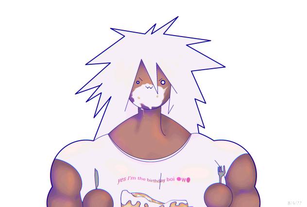 Soo... thats not frosting on your face..