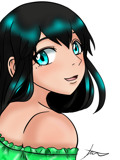 Blue eyes