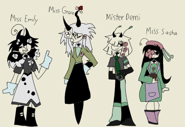more nature AU redesigns!